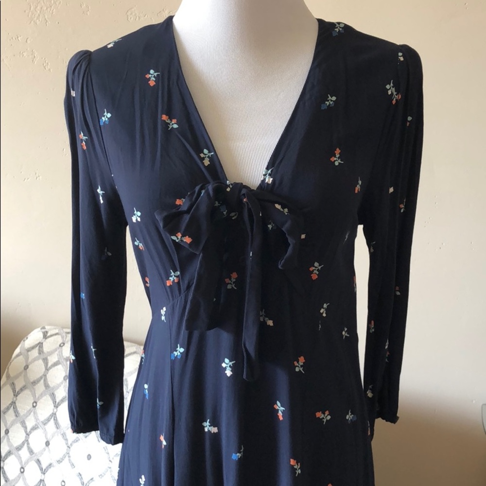 Anthropologie Floral Maxi Dress